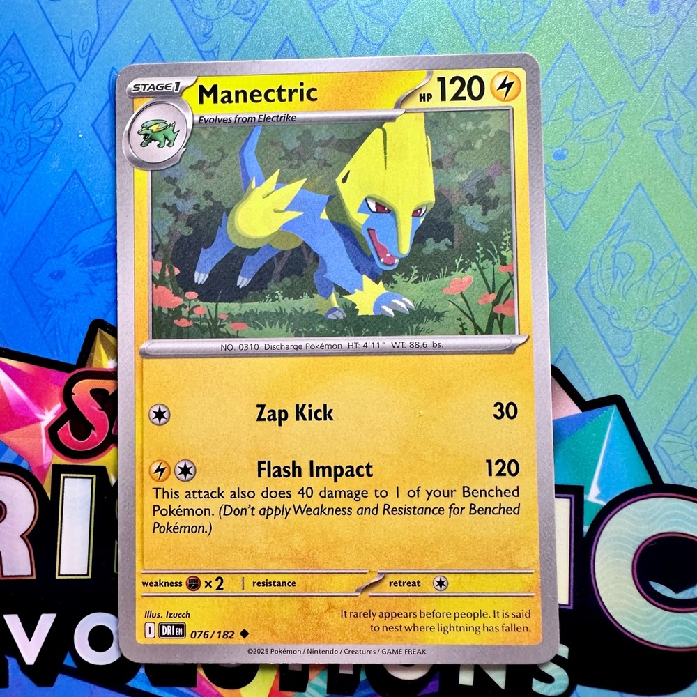 manectric (076/182) - uncommon — pokémon: destined rivals
